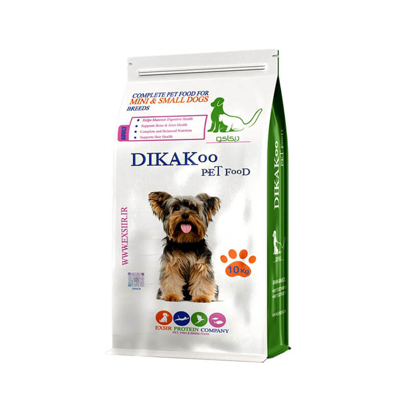 غذای خشک سگ بالغ نژاد کوچک «دیکاکو Dikakoo» مدل Mini Adult (10 کیلوگرم)