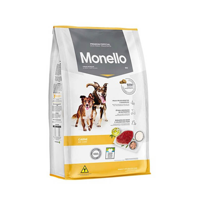 غذای خشک سگ بالغ «مونلو» مدل Monello Go Adult Dog (15 کیلوگرم)